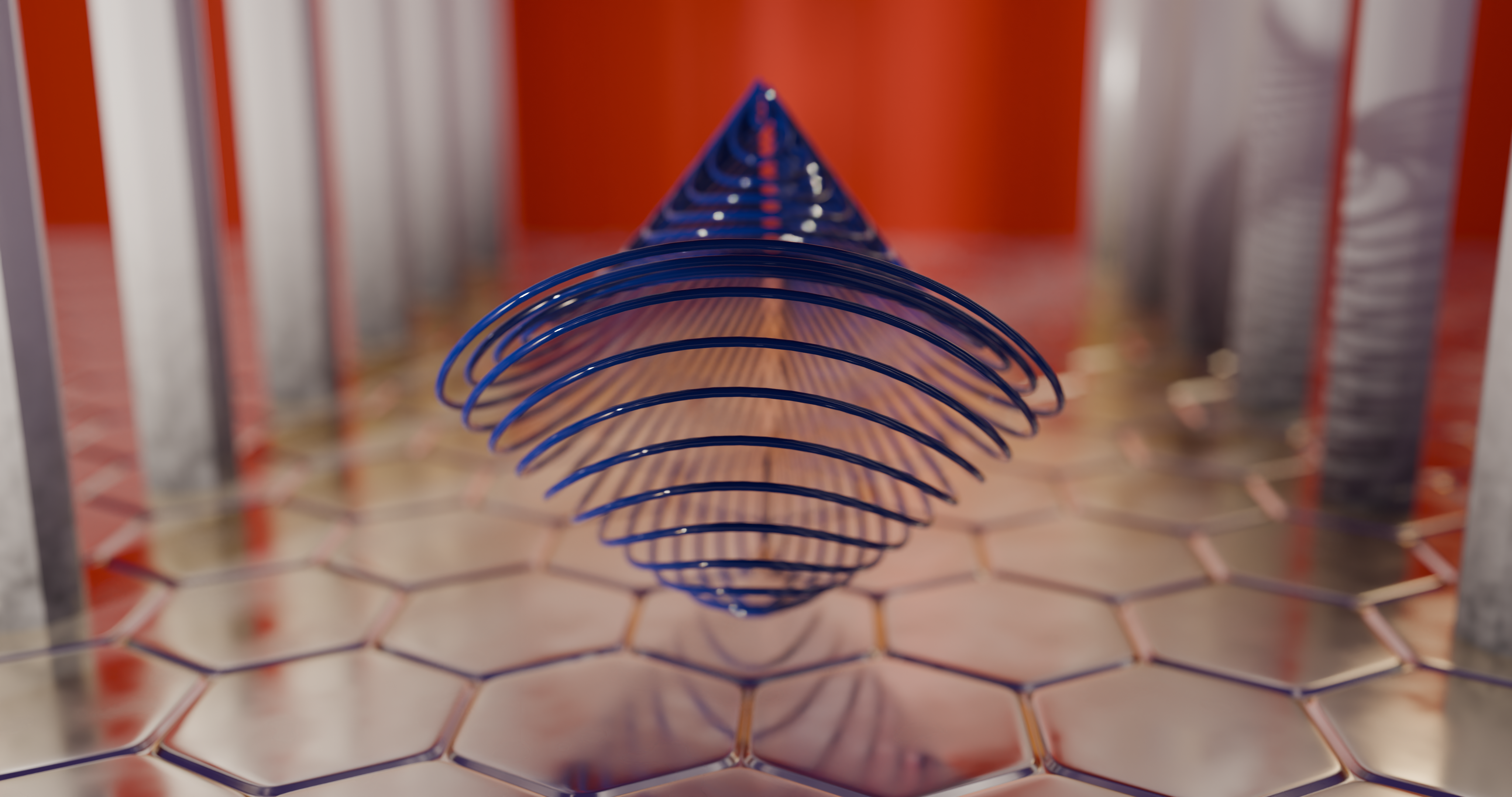 Center-right-facing view of object